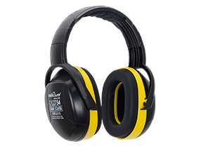 NoiseGard EM3210 Ear Muff — 32dB head mount ear muff with ABS cups, PVC cushions, and adjustable polymer headband.