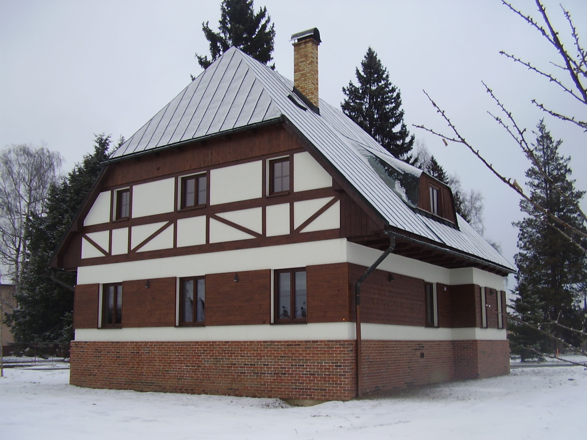 Rekonstrukce domu Vysoké nad Jizeroupřed