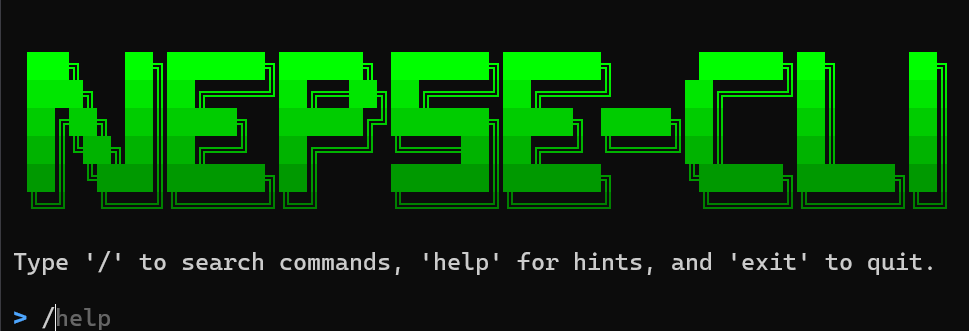 Nepse CLI