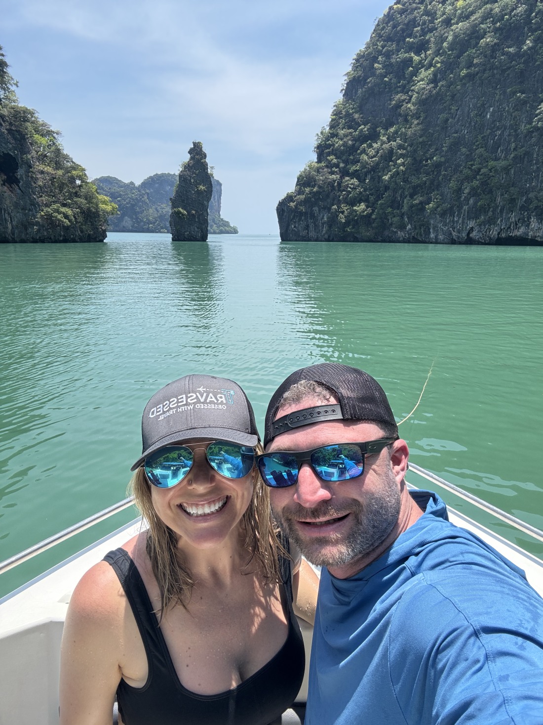 Kim and Erran traveling together in Thailand