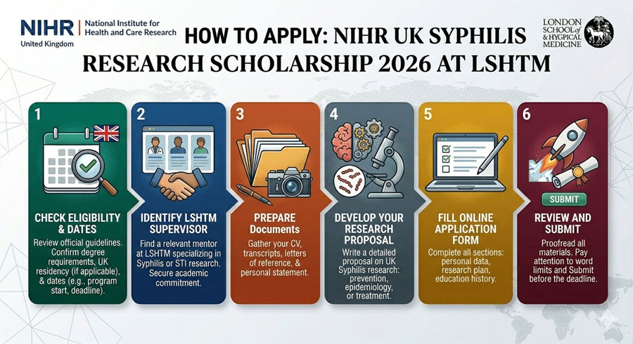 How to Apply for the NIHR UK Syphilis Research Scholarship 2026 at LSHTM