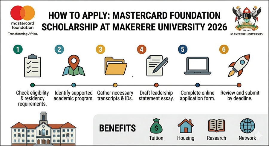 How to Apply for the Mastercard Foundation Scholarship at Makerere University 2026