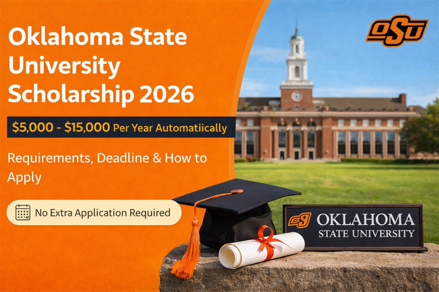 Oklahoma State University Scholarship 2026: Up to $15,000 Funding