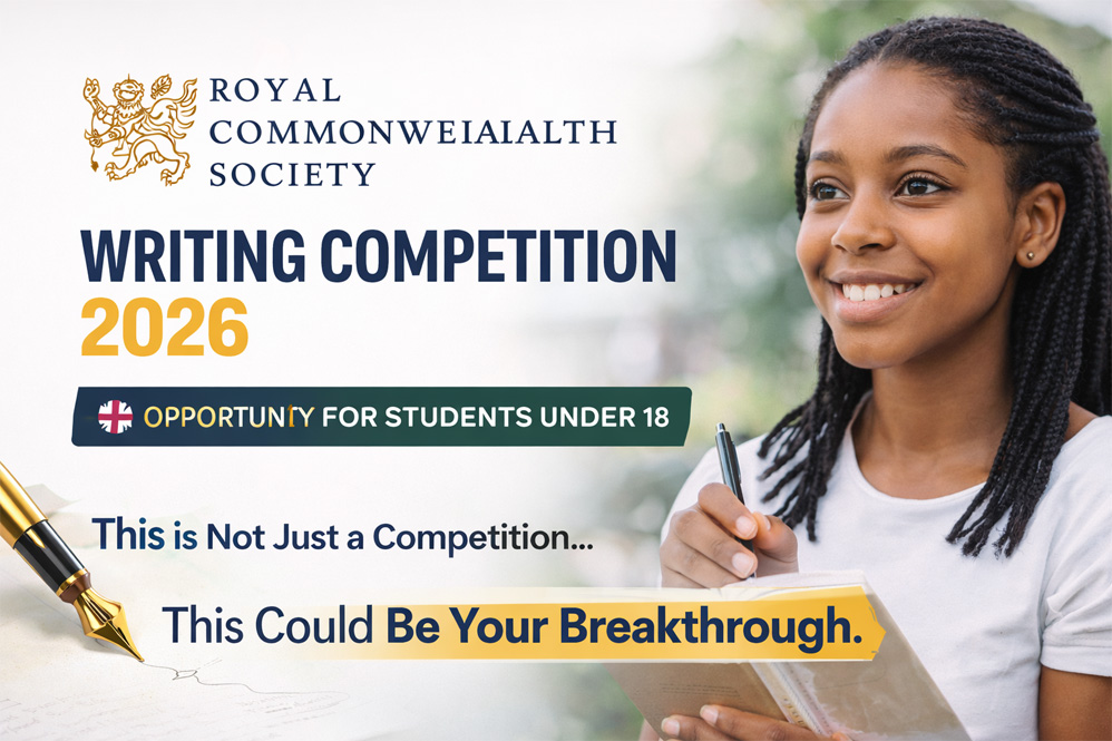 Win Royal Commonwealth Writing Competition 2026 – Enter Now