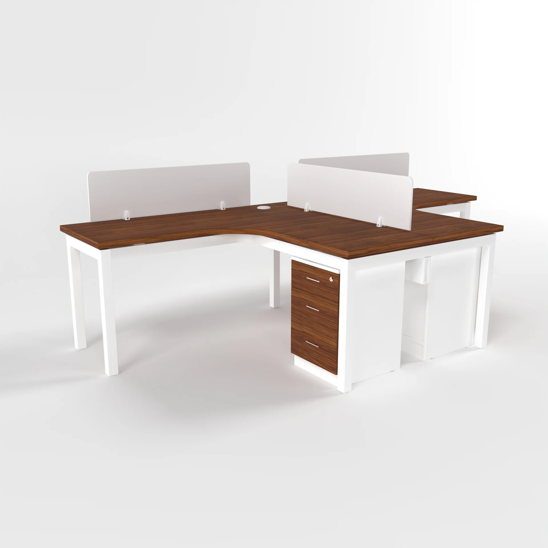 L Shaped Workstation