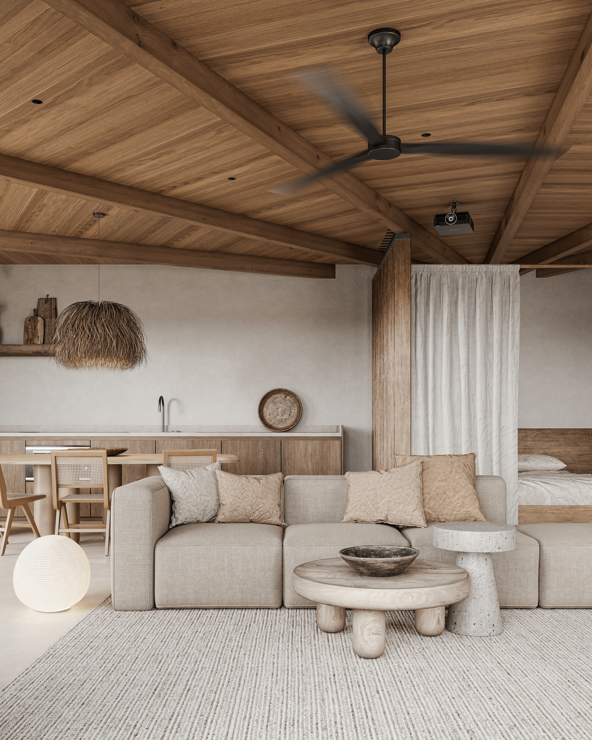 Handcrafted Wood & Rattan Furniture - Pitta.lv