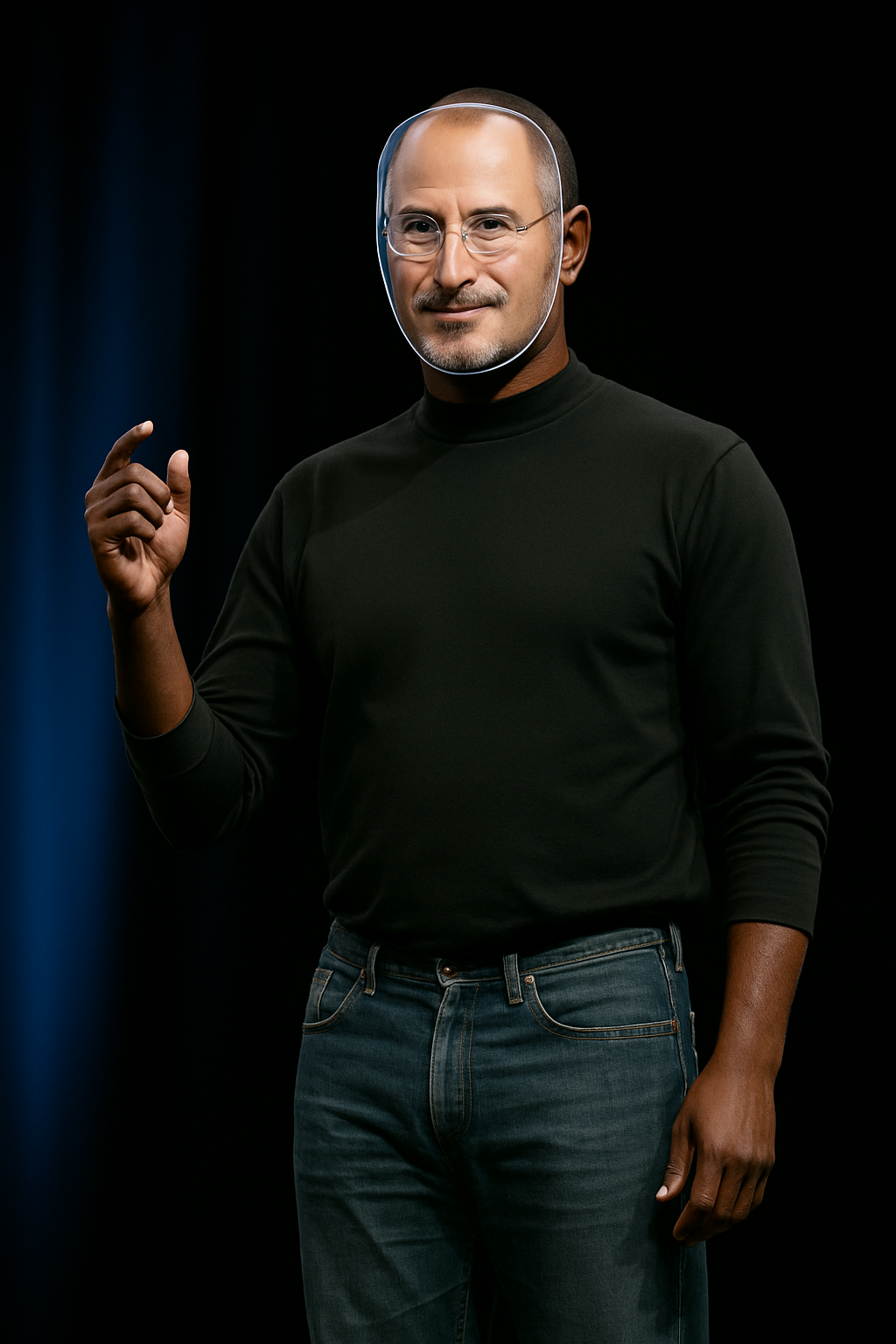 Steve Jobs mask