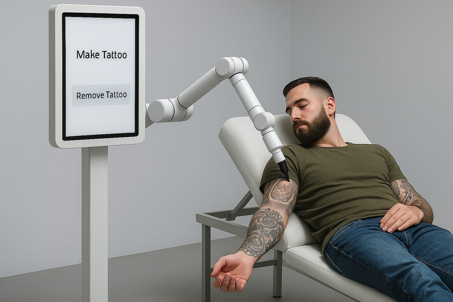 TattooBot Station — concept 4