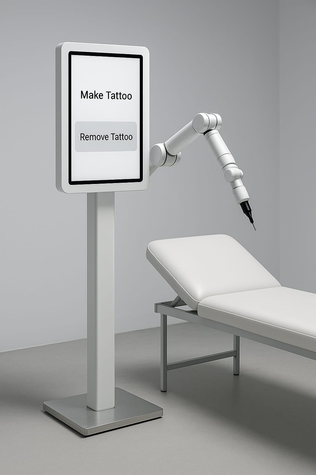 TattooBot Station — concept 3
