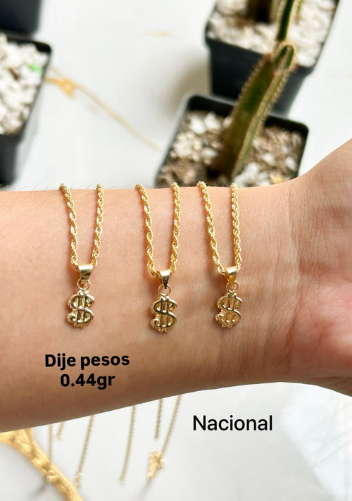 Pesos · 0.44g · nacional