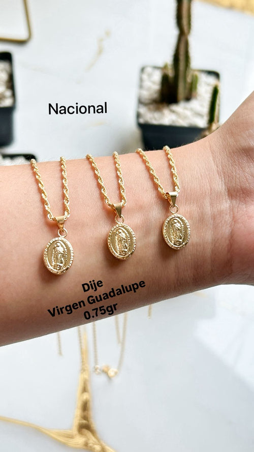 Virgen Guadalupe · 0.75g · nacional