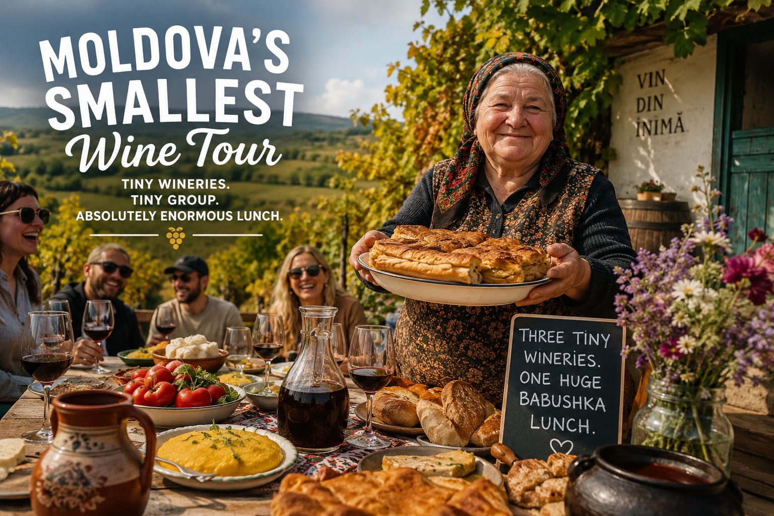 Moldova's Smallest Wine Tour