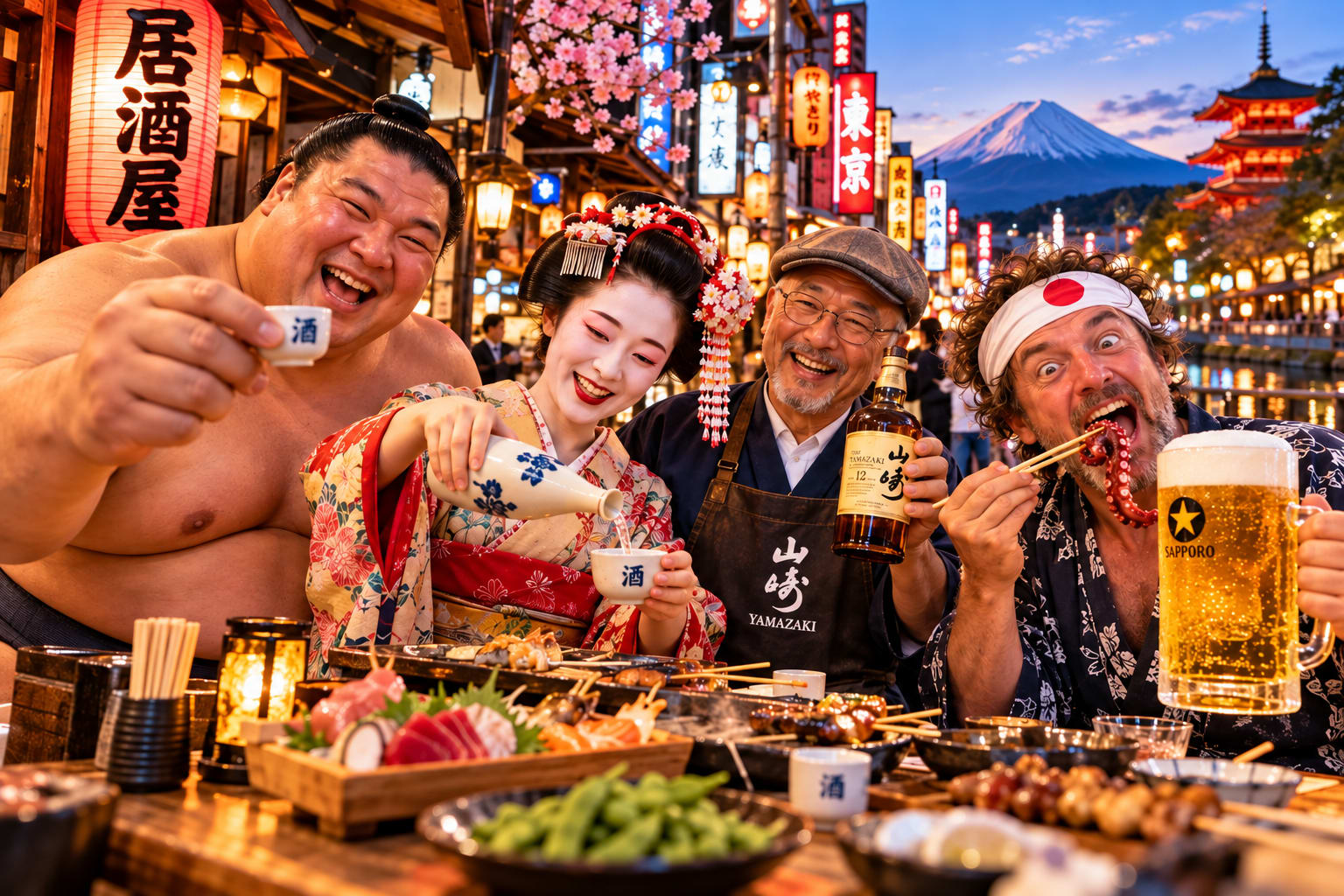 Japan: Sake, Sumo & Seriously Strange Stuff - Japan wine tour
