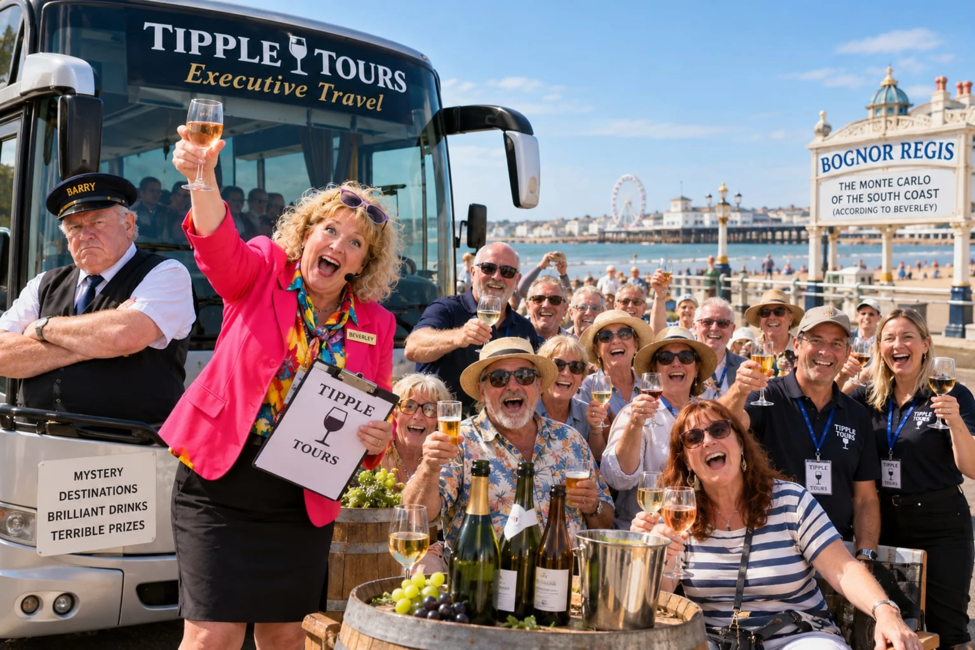 The Great Boozy British Mystery Coach Tour - Small group wine tour in United Kingdom with Tipple Tours