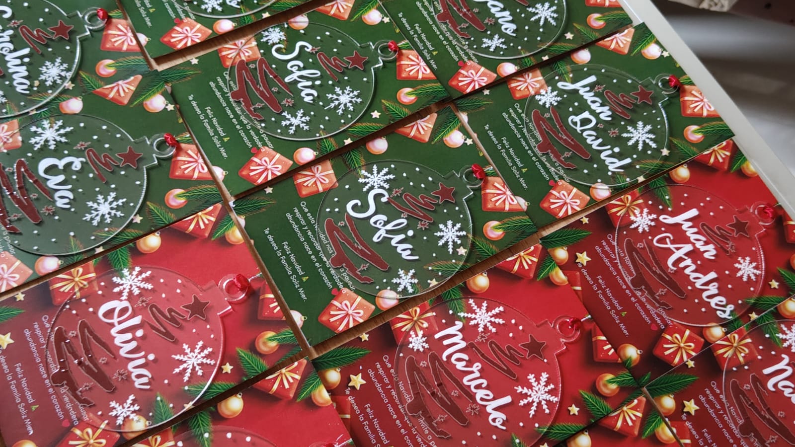 Esferas de Navidad Personalizadas