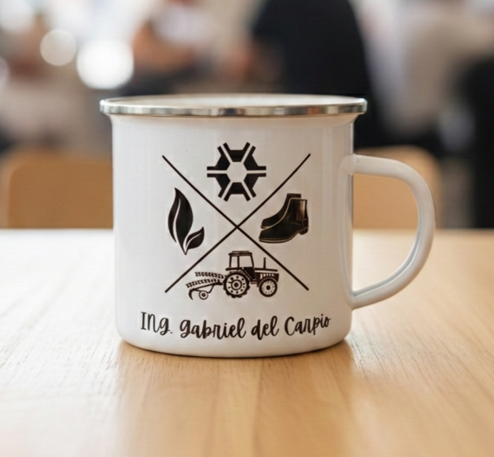 Tazas Metálicas Corporativas (Por Mayor) - Vista 3