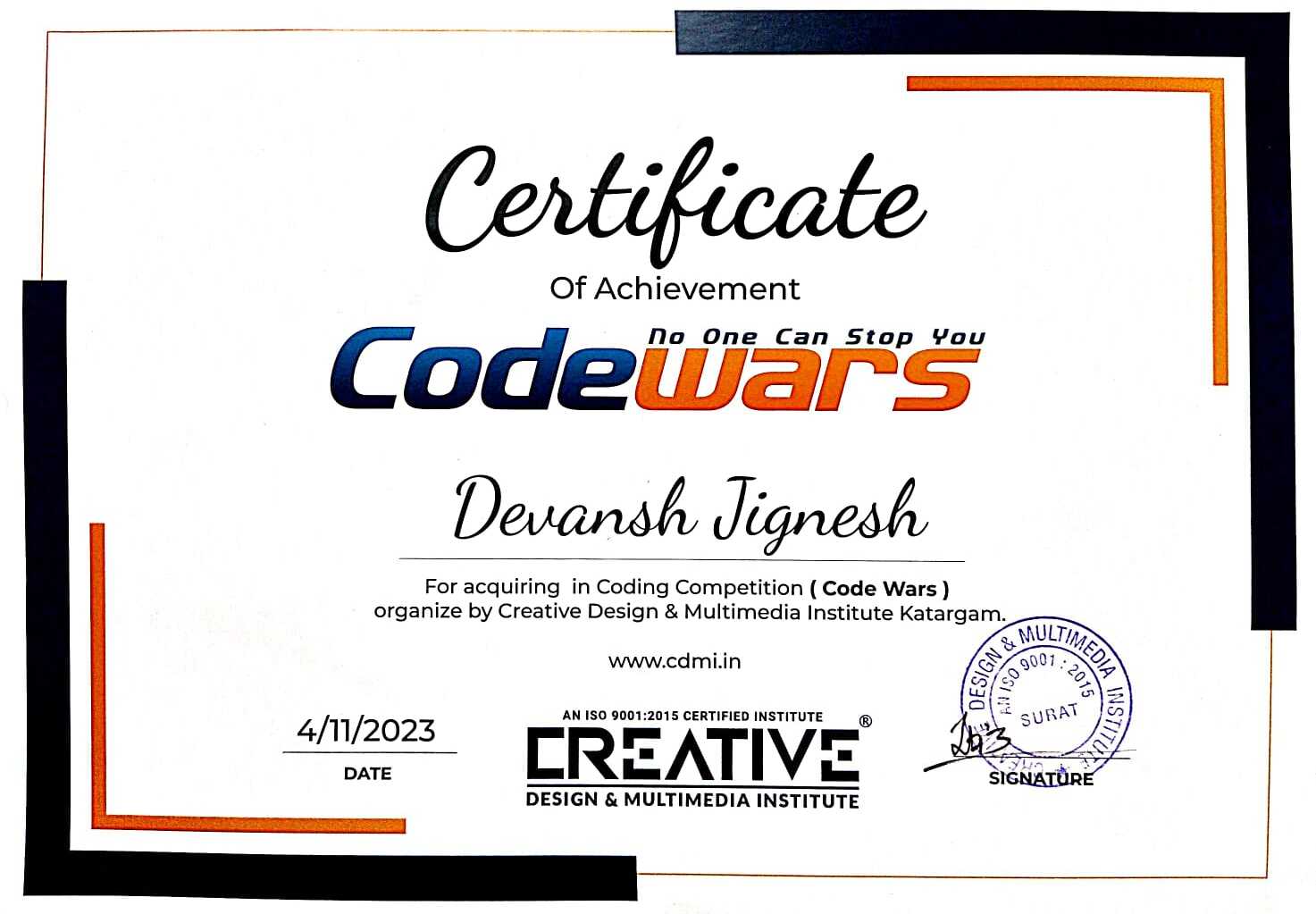 Creative Design & Multimedia inst. - 1