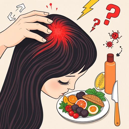 Почему болит кожа головы и волосы: причины и способы лечения