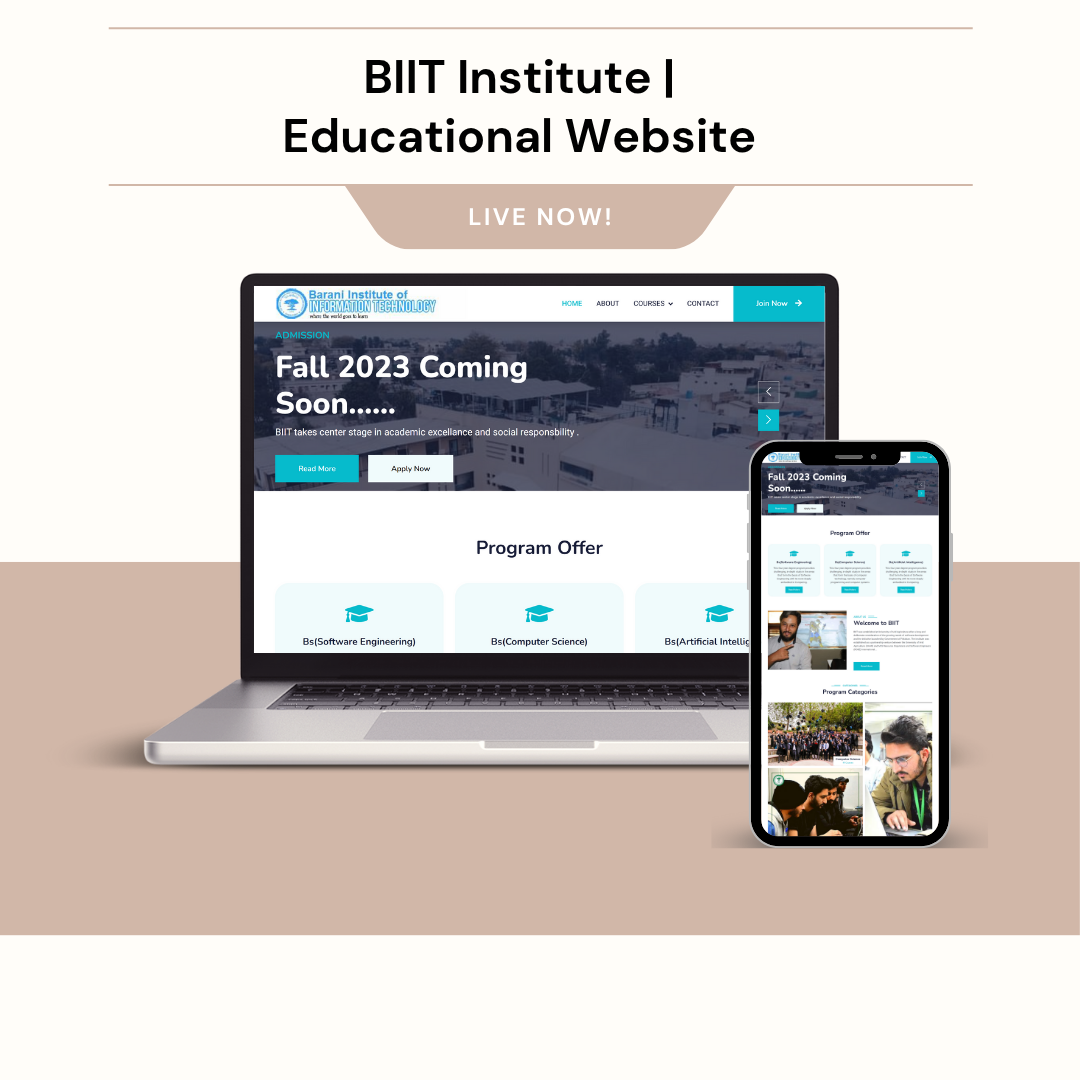 BIIT Institute - Portfolio | Softoria
