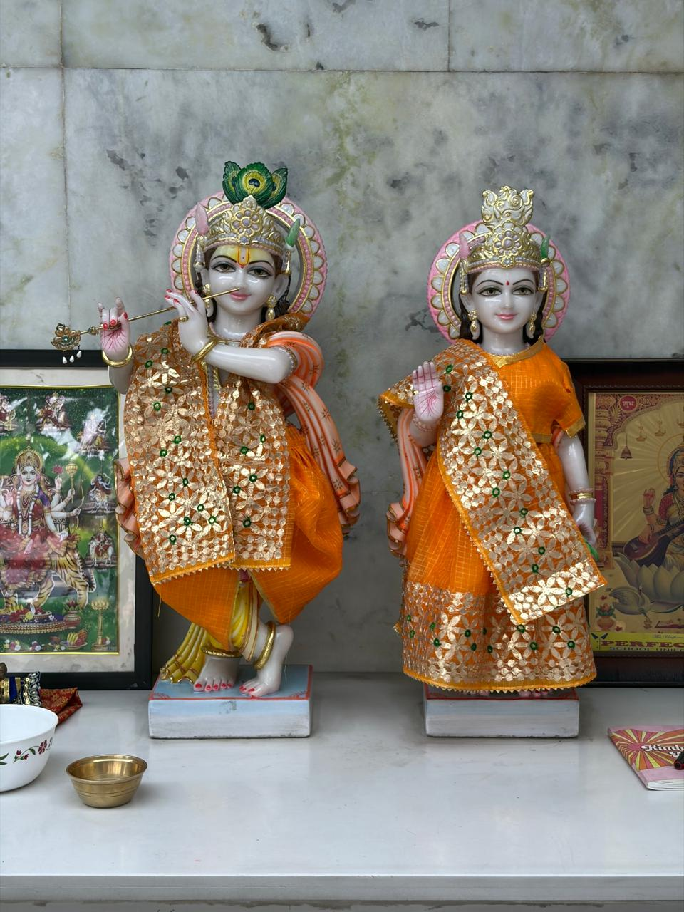 Lovely Tissue Saree on Vat Savitri Puja