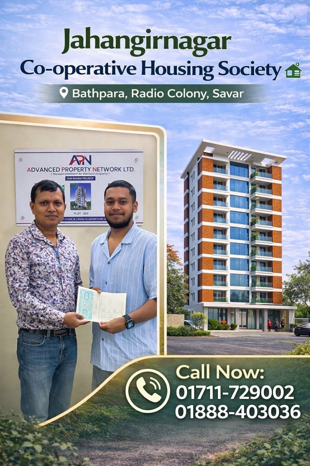 Tower A at Savar DOHS Handed Over Two Months Ahead of Schedule