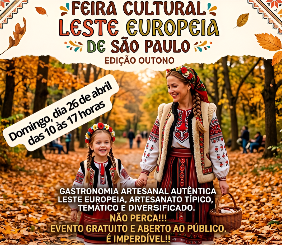 Foto da Feira Cultural Leste Europeia de São Paulo