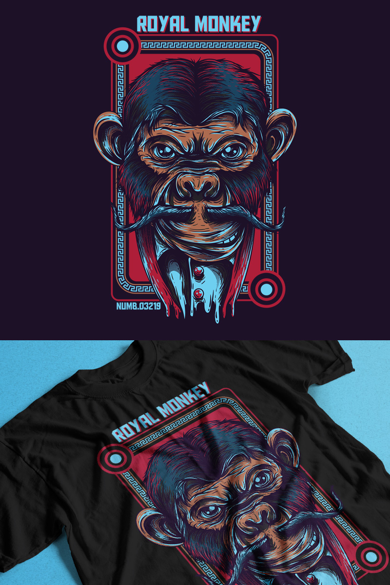 Royal Monkey T-shirt