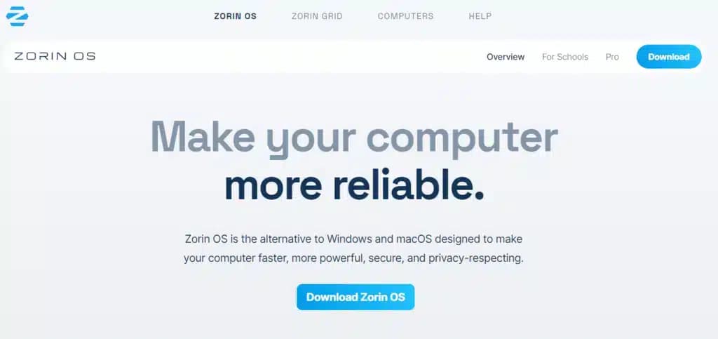 Las mejores distribuciones de Linux 2023 7 Zorin OS