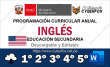 Programación Curricular Anual Inglés Nivel Secundaria 3 Programación Curricular Anual Inglés