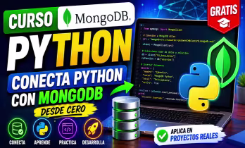 Curso MongoDB Python oficial para aprender a conectar aplicaciones Python con MongoDB Atlas