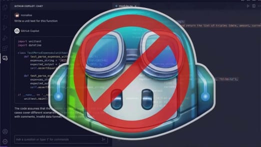 evitar entrenamiento GitHub Copilot IA proteger código privacidad