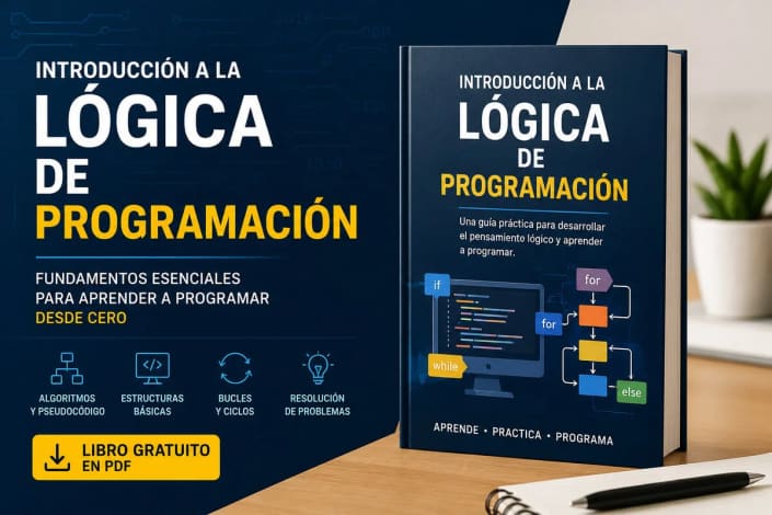 Libro lógica programación PDF GRATIS: Aprende desde cero paso a paso 1 libro lógica programación PDF aprendizaje programación básica