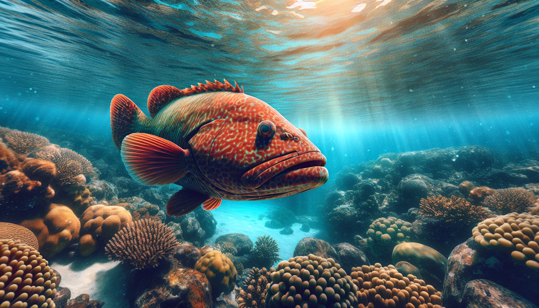 Coral grouper