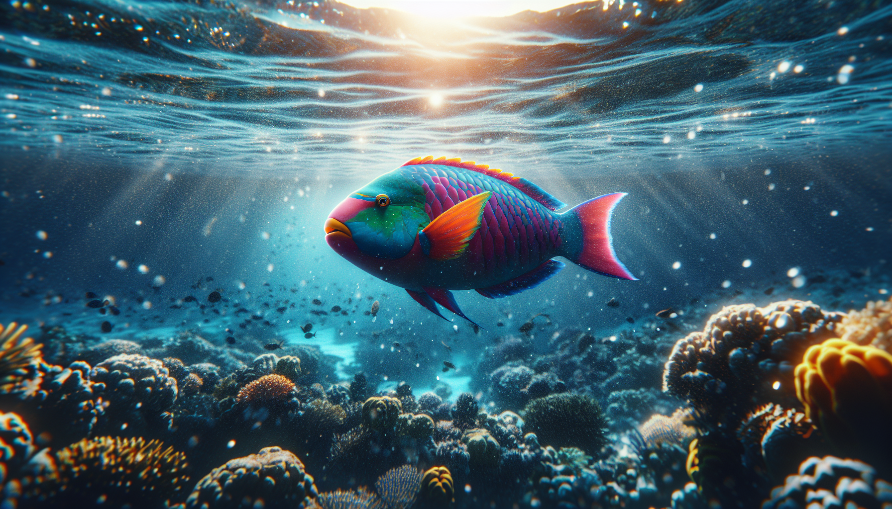 Parrotfish (bicolor)