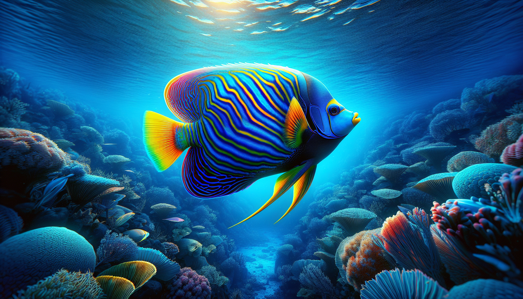 Royal angelfish