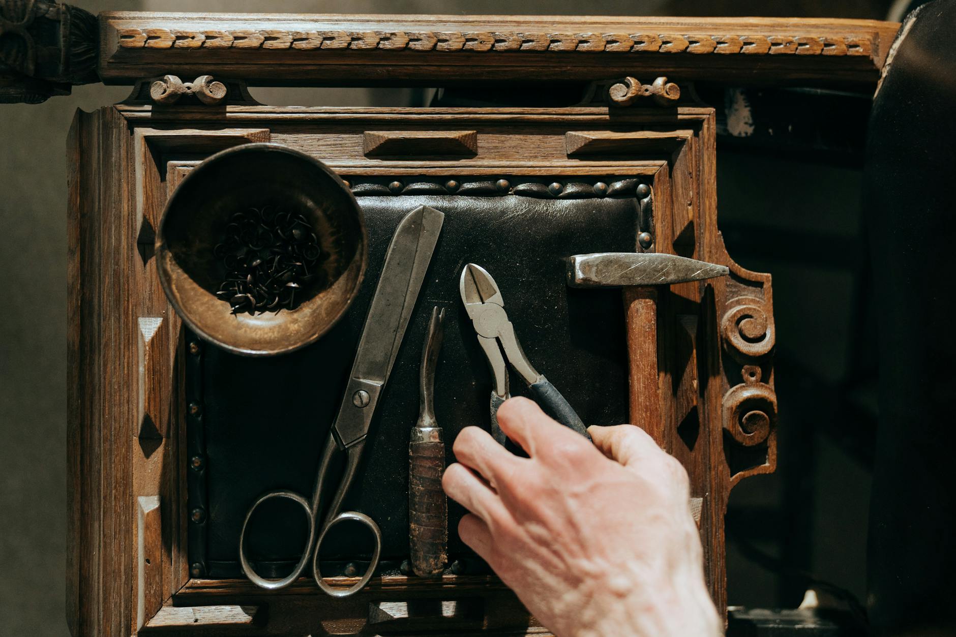 Leather and Walnut Restoration