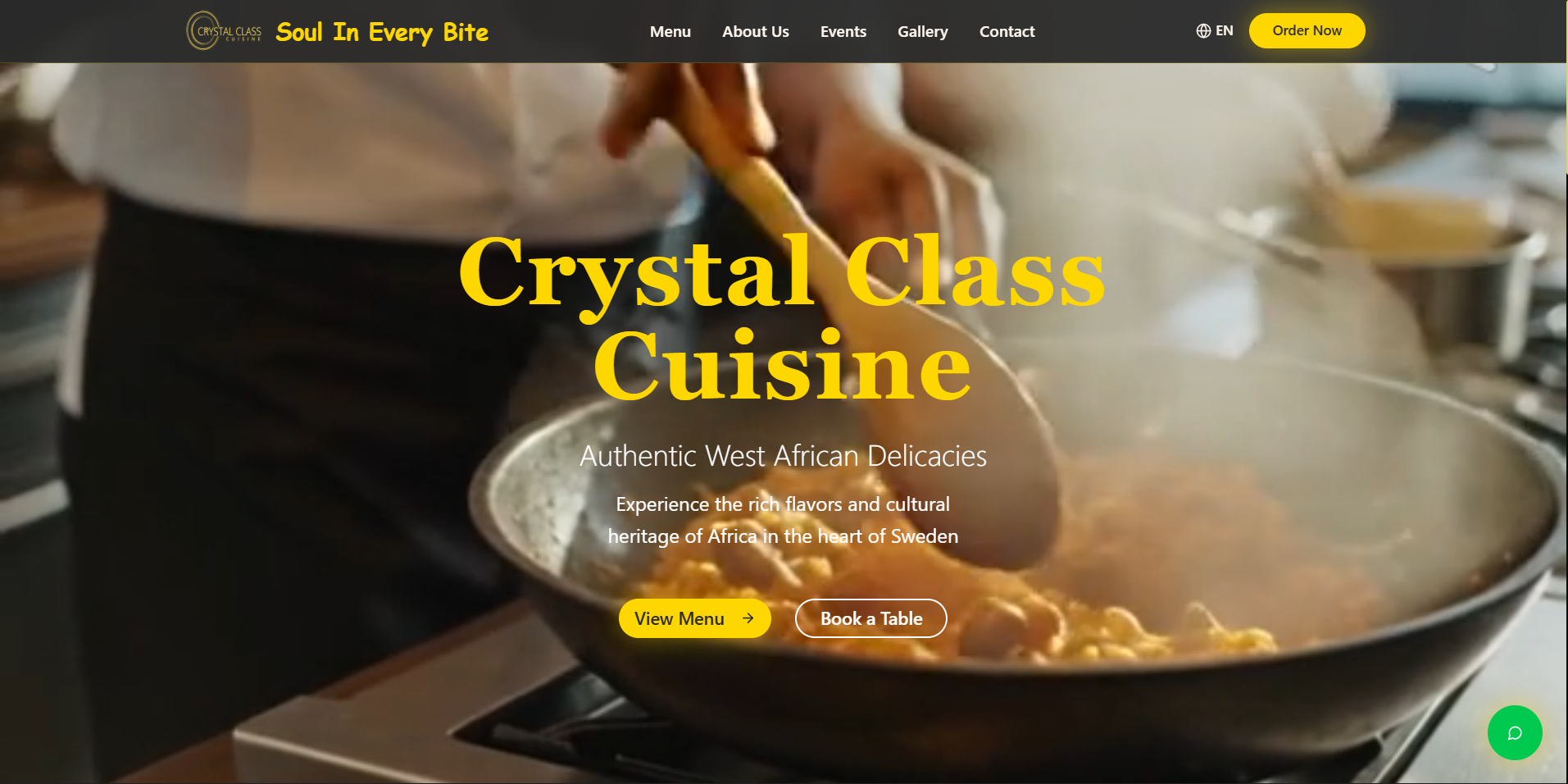 Crystal Class Cuisine