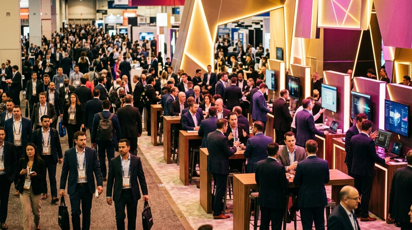 Booth triển lãm công nghệ B2B
