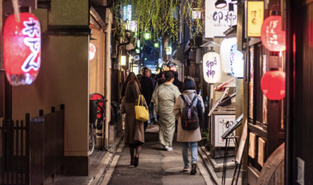 Back Alley Kyoto bar