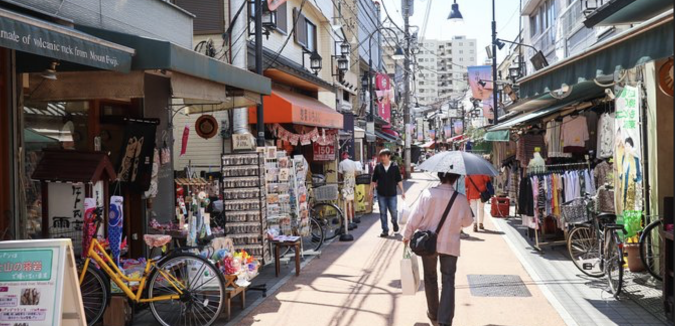 Yanaka neighbourhood Tokyo