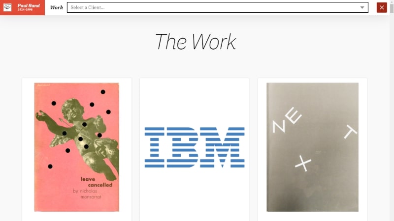 Paul Rand Design Portfolio