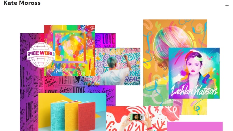 Kate Moross graphic design portfolio