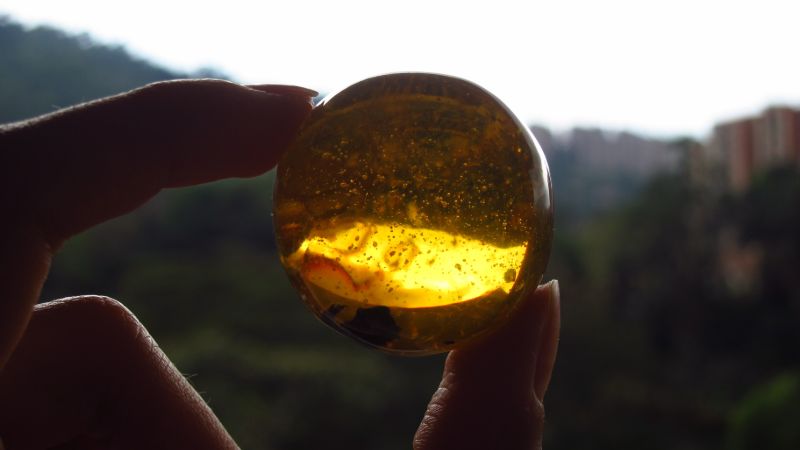 Amber to treat anxiety and stress