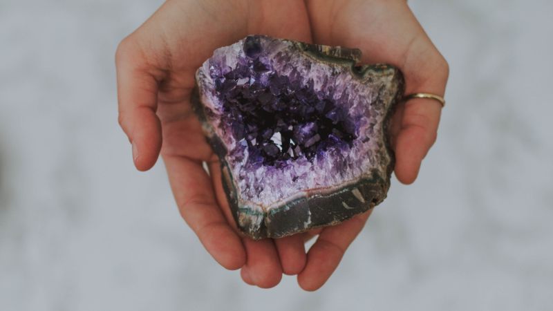 Amethyst for anxiety and stress