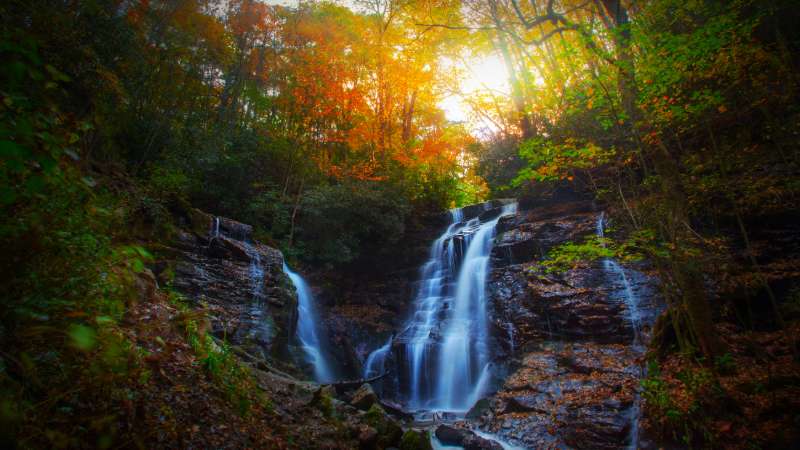 Composition tips for waterfall photography