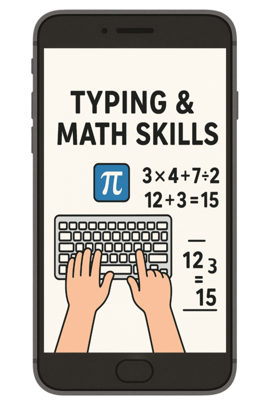 Typing and Math Screenshot