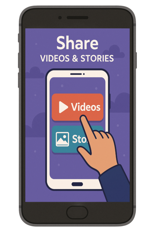 Video Sharing Screenshot