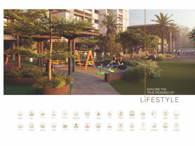 3 / 4 BHK Flat in Ahmedabad, Jagatpur - Rajshree Regalia photo 7
