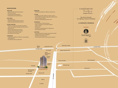 4 BHK Flat in Ahmedabad, Chharodi - Sandalwood 26 – 4 BHK Flat in Chharodi, Ahmedabad photo 13
