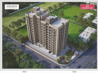 3 BHK Flat in Ahmedabad, Naranpura - Hiradhan Heaven photo 1